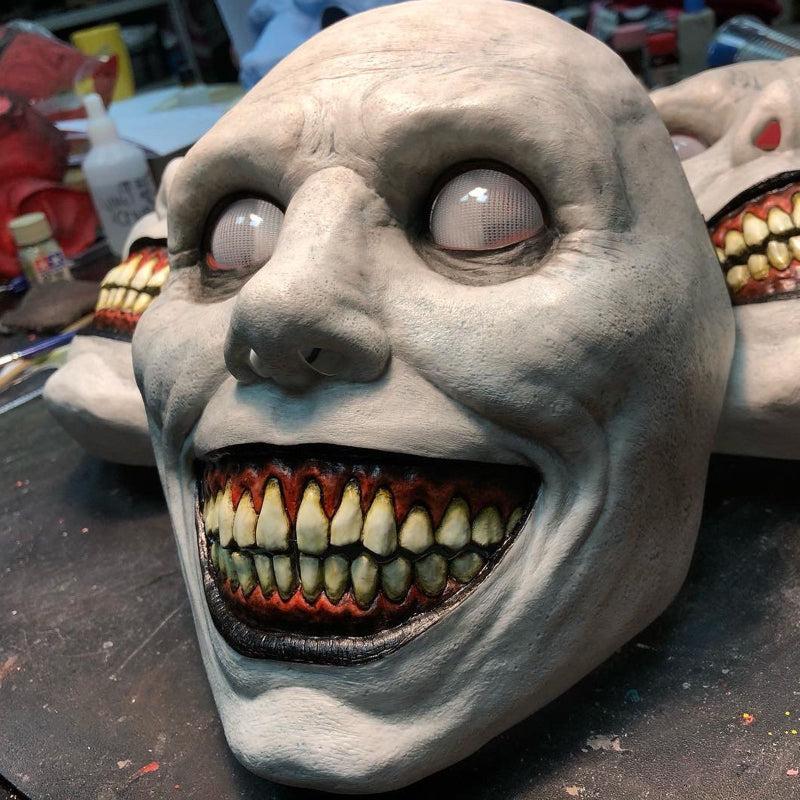 Men's Halloween Horror Smiling Face & Eye Mask