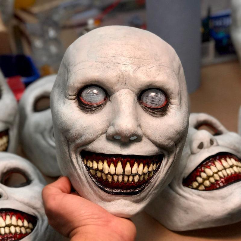 Men's Halloween Horror Smiling Face & Eye Mask
