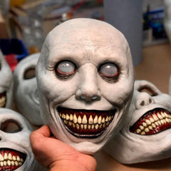Men's Halloween Horror Smiling Face & Eye Mask