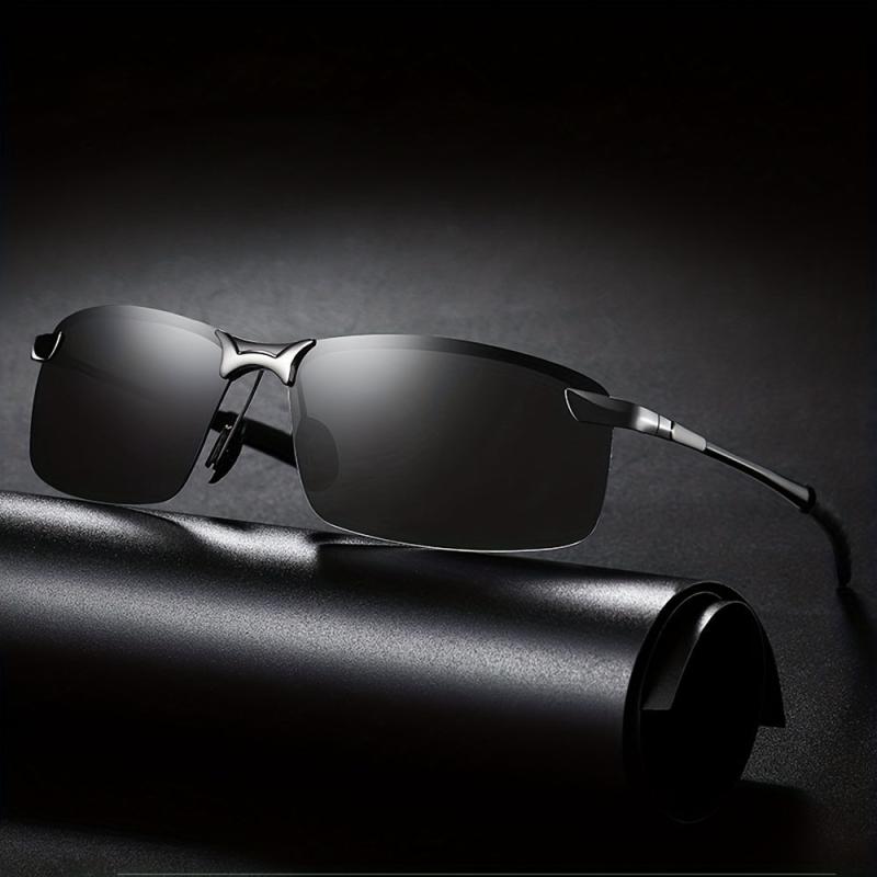 Men Polarized Photochromic Sunglasses Driving Sport Fishing Hiking Eyeglasses