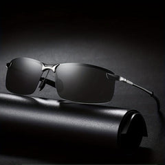 Men Polarized Photochromic Sunglasses Driving Sport Fishing Hiking Eyeglasses