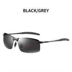 Men Polarized Photochromic Sunglasses Driving Sport Fishing Hiking Eyeglasses
