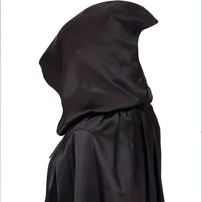 Unisex Hooded Cloak Full Cape Halloween Cosplay Party Adult