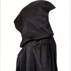 Unisex Hooded Cloak Full Cape Halloween Cosplay Party Adult