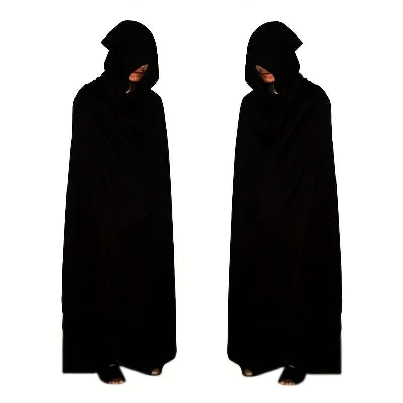 Unisex Hooded Cloak Full Cape Halloween Cosplay Party Adult