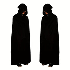 Unisex Hooded Cloak Full Cape Halloween Cosplay Party Adult