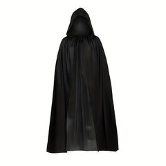 Unisex Hooded Cloak Full Cape Halloween Cosplay Party Adult