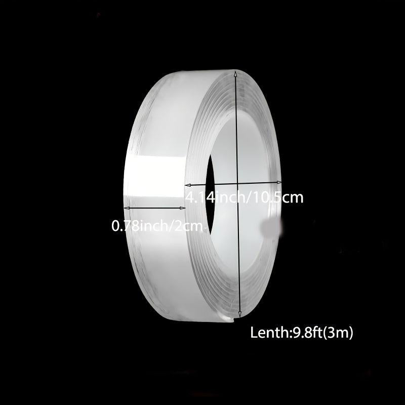 Reusable Double Sided Tape Adhesive Traceless Sticker Removable Universal Disks