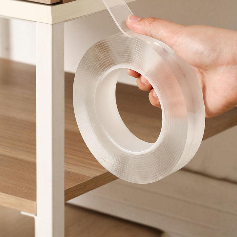 Reusable Double Sided Tape Adhesive Traceless Sticker Removable Universal Disks