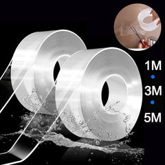 Reusable Double Sided Tape Adhesive Traceless Sticker Removable Universal Disks