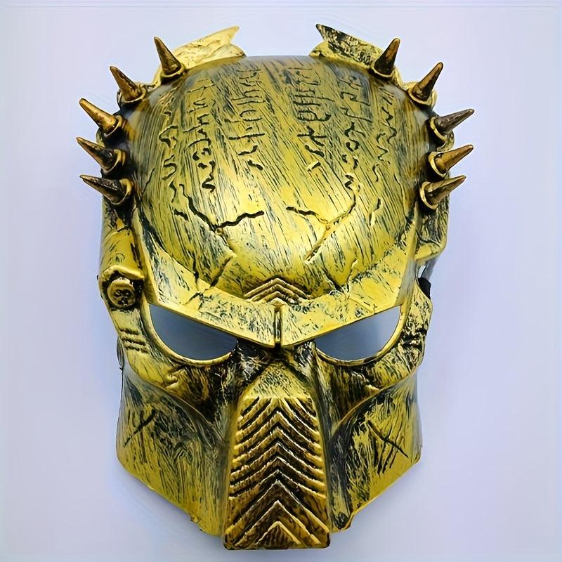 Men's Halloween Steampunk Horror Mask Retro Full Face Dance Party Mask