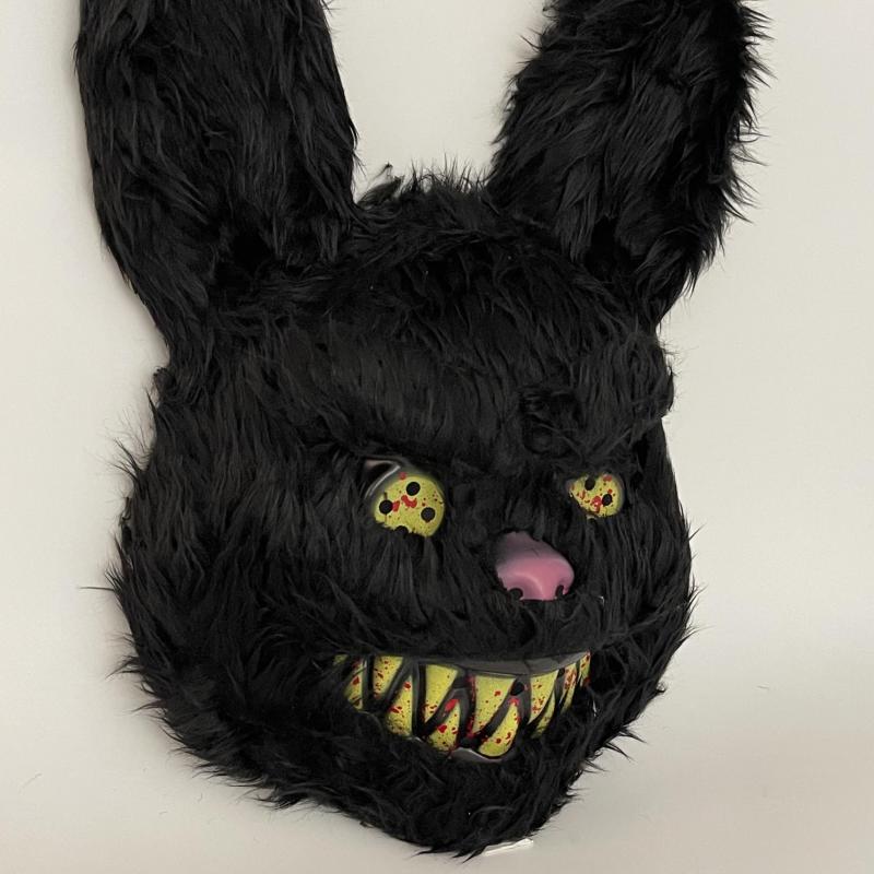 Scary Rabbit Mask Halloween Easter Bear Dress Up Mask Halloween Horror