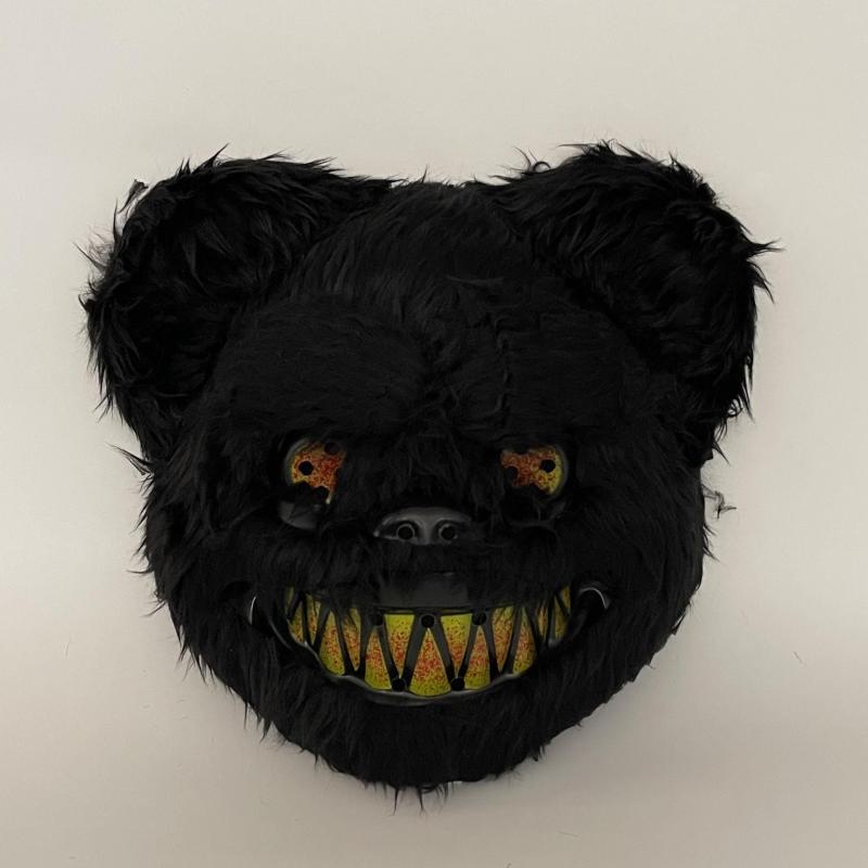Scary Rabbit Mask Halloween Easter Bear Dress Up Mask Halloween Horror