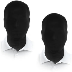 4pcs Men's Full Face Masks Halloween Faceless Hood Mask Cosplay