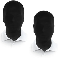 4pcs Men's Full Face Masks Halloween Faceless Hood Mask Cosplay