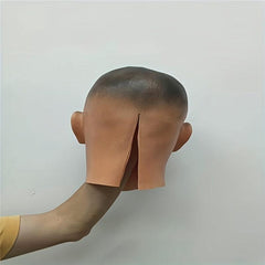 Men's Halloween Skinheads Latex Head Costume Party Funny Mask