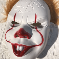 Horror Full Face Mask Scary Clown Realistic Evil Cosplay Halloween Gift