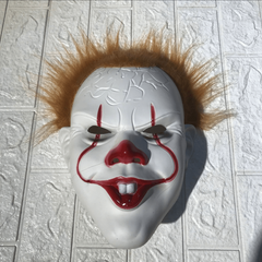 Horror Full Face Mask Scary Clown Realistic Evil Cosplay Halloween Gift