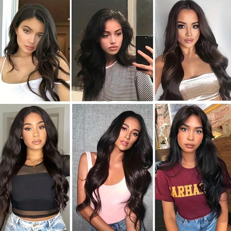 Natural Looking Long Curly Wig for Women Daily Party Cosplay