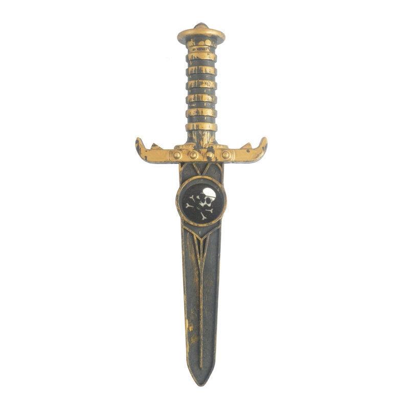 Halloween Plastic Weapon Skeleton Assassin Pirate Dagger & Eye Patch