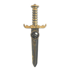 Halloween Plastic Weapon Skeleton Assassin Pirate Dagger & Eye Patch