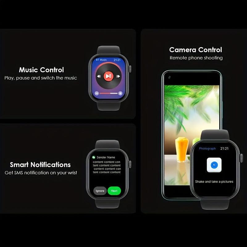 Unisex Call Answering Phone Sports Smart Watch Information Reminder Function