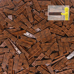 1X4 Wooden Grain Printed Blocks City Wooden Blocks House Accessories