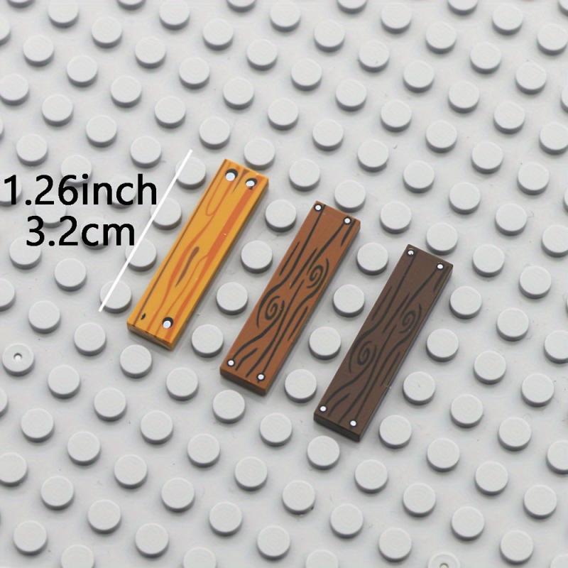 1X4 Wooden Grain Printed Blocks City Wooden Blocks House Accessories