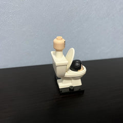 TV Toilet Mini Character Building Blocks Educational Toy Christmas Gift