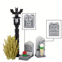 Halloween Cemetery Tombstone Zombie Ghost Grave Toy
