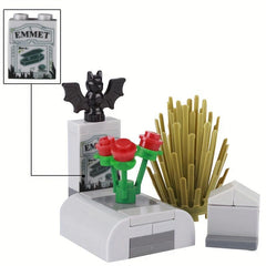 Halloween Cemetery Tombstone Zombie Ghost Grave Toy