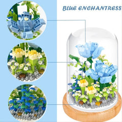 DIY Brick Rose Immortal Flower Building Blocks Set