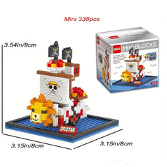 DIY Navigation Building Blocks Toy Pirate Decoration Educational Toy