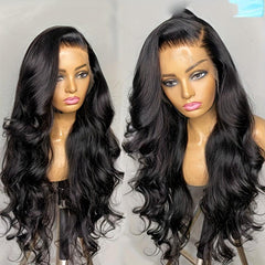 66cm Big Curly Wig High Heat Synthetic Fiber Wig Natural Pre Drawn Hairline