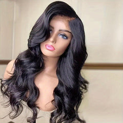 66cm Big Curly Wig High Heat Synthetic Fiber Wig Natural Pre Drawn Hairline