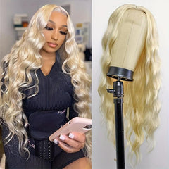 66 04cm Middle Parted Long Wavy Wig Natural Fluffy Wig for Party Halloween