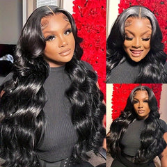 66 04cm Middle Parted Long Wavy Wig Natural Fluffy Wig for Party Halloween