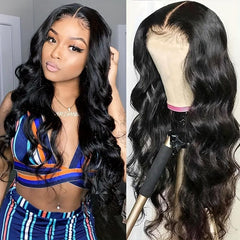 66 04cm Middle Parted Long Wavy Wig Natural Fluffy Wig for Party Halloween
