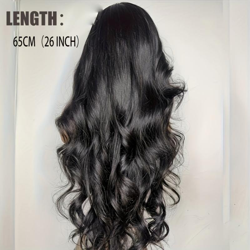 Natural Long Curly Wig Breathable Synthetic Fiber Wig for Women Party Cosplay