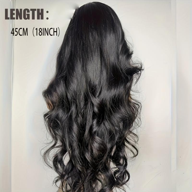 Natural Long Curly Wig Breathable Synthetic Fiber Wig for Women Party Cosplay