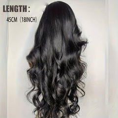 Natural Long Curly Wig Breathable Synthetic Fiber Wig for Women Party Cosplay