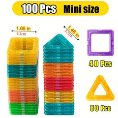 Magnetic Building Blocks Set for Kids Construction