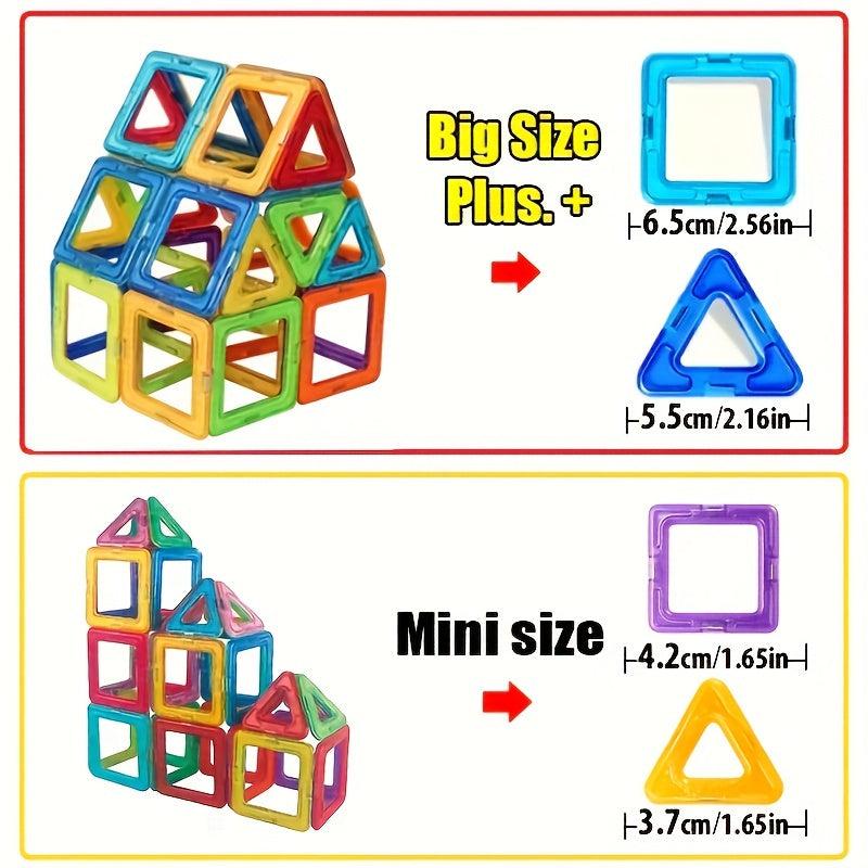 Magnetic Building Blocks Set for Kids Construction