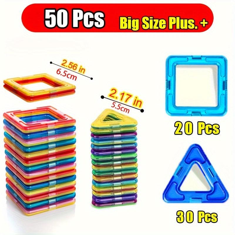 Magnetic Building Blocks Set for Kids Construction