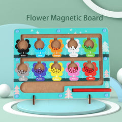Magnetic Number Maze Montessori Wooden Puzzle Game Board