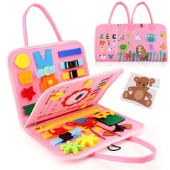Toddler Sensory Board Toy for Fine Motor Skills Development