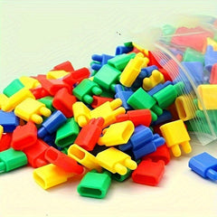 Children's Toys DIY Plastic Building Blocks Educational Toys