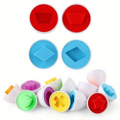6 Pcs Educational Twisting Eggs for Kids