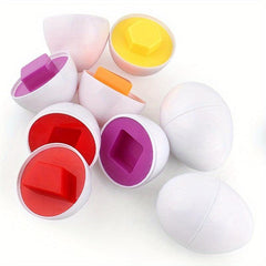 6 Pcs Educational Twisting Eggs for Kids