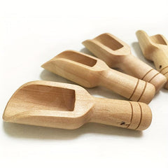 3pcs Mini Wooden Spoon Montessori Daily Life Teaching Aids